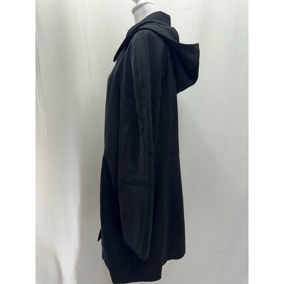 London Fog Collection Black Trench Jacket XL - Picture 3 of 7